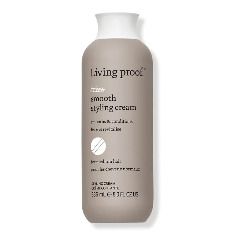Living Proof No Frizz Smooth Styling Cream For Medium Hair - 8.0 oz