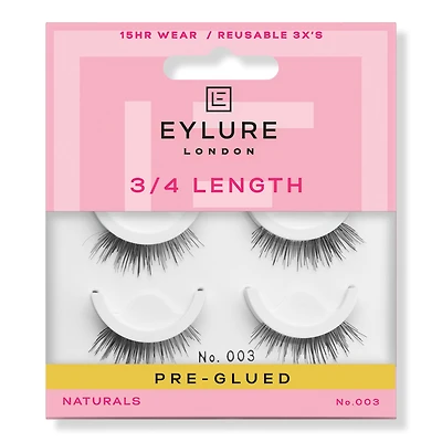 Eylure Pre-Glued Light & Wispy No. 003 Eyelashes Twin Pack