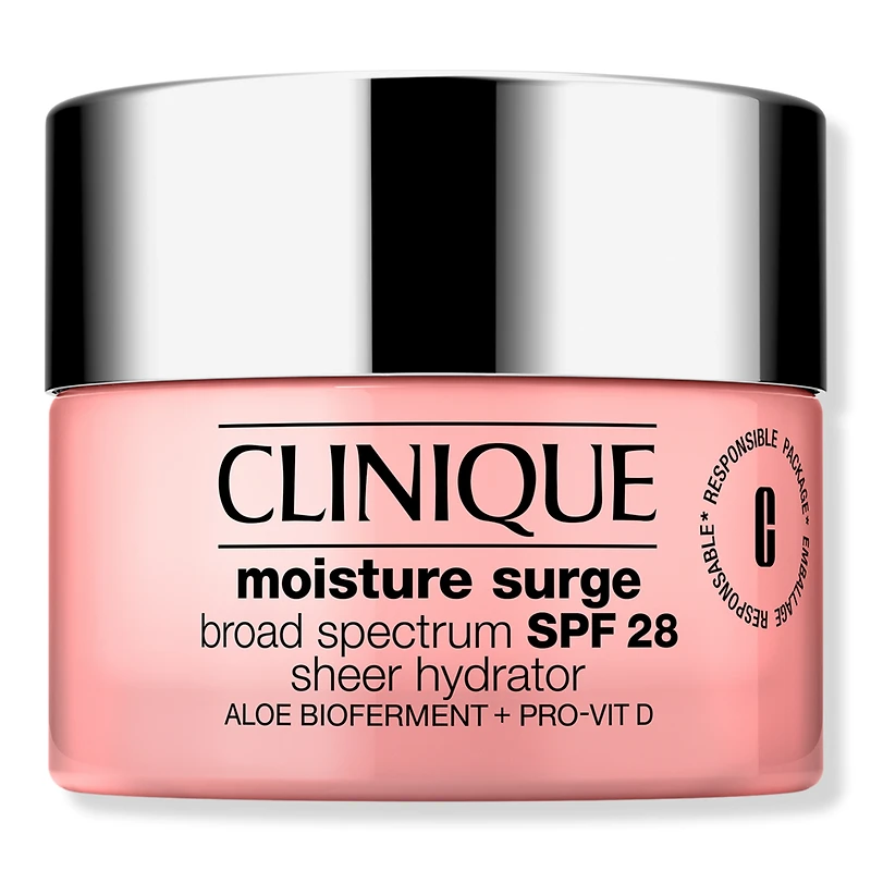 Clinique Moisture Surge Broad Spectrum SPF 28 Sheer Hydrator Moisturizer - oz