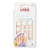 Kiss Gel Fantasy Press-On Toenails 