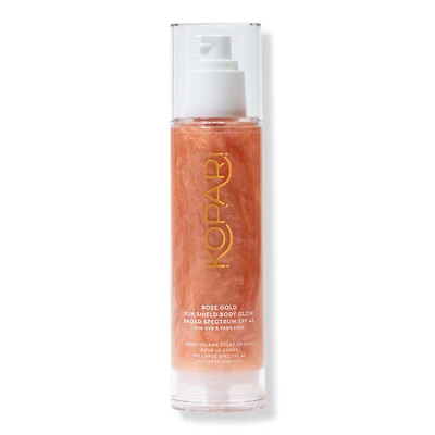 Kopari Beauty Rose Gold Sun Shield Body Glow Gel SPF 45