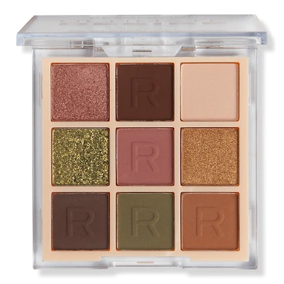Revolution Beauty Ultimate Desire Shadow Palette Stripped Khaki