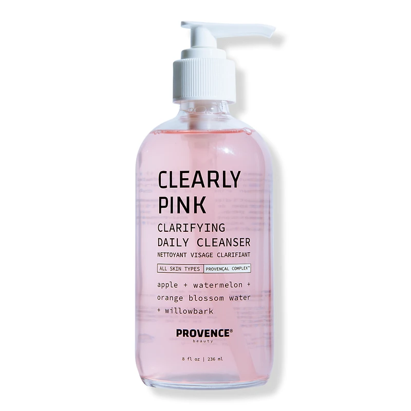 PROVENCE Beauty Clearly Pink Clarifying Daily Cleanser - 8.0 oz