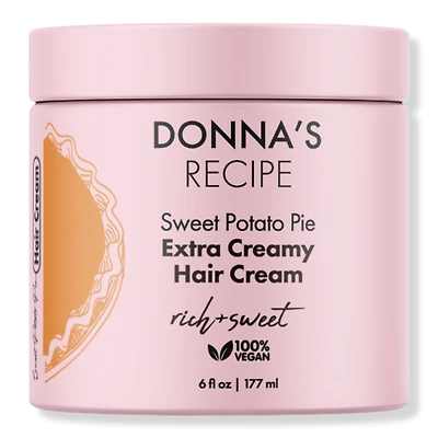 DONNA'S RECIPE Sweet Potato Pie Extra Creamy Hair Cream