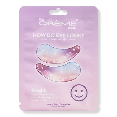 The Creme Shop How Do Eye Look? Bright Galaxy Hydrogel Under Eye Patches