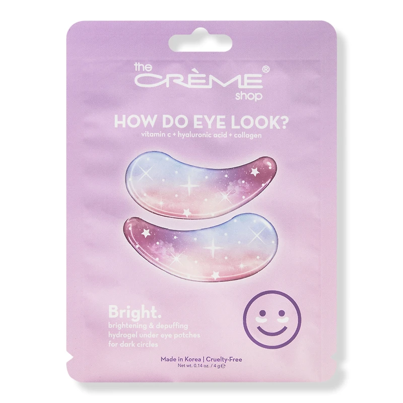 The Creme Shop How Do Eye Look? Bright Galaxy Hydrogel Under Eye Patches