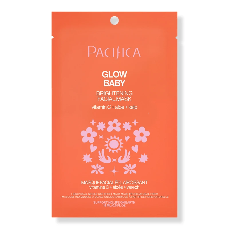 Pacifica Glow Baby Vitamin C Brightening Facial Mask