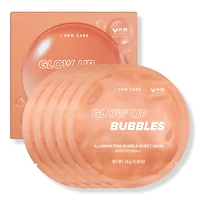 I Dew Care Glow Up Bubbles Illuminating Bubbling Sheet Mask