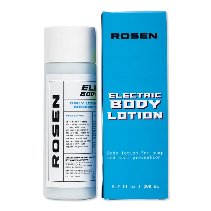 ROSEN Electric Body Lotion for Body Acne and Scars