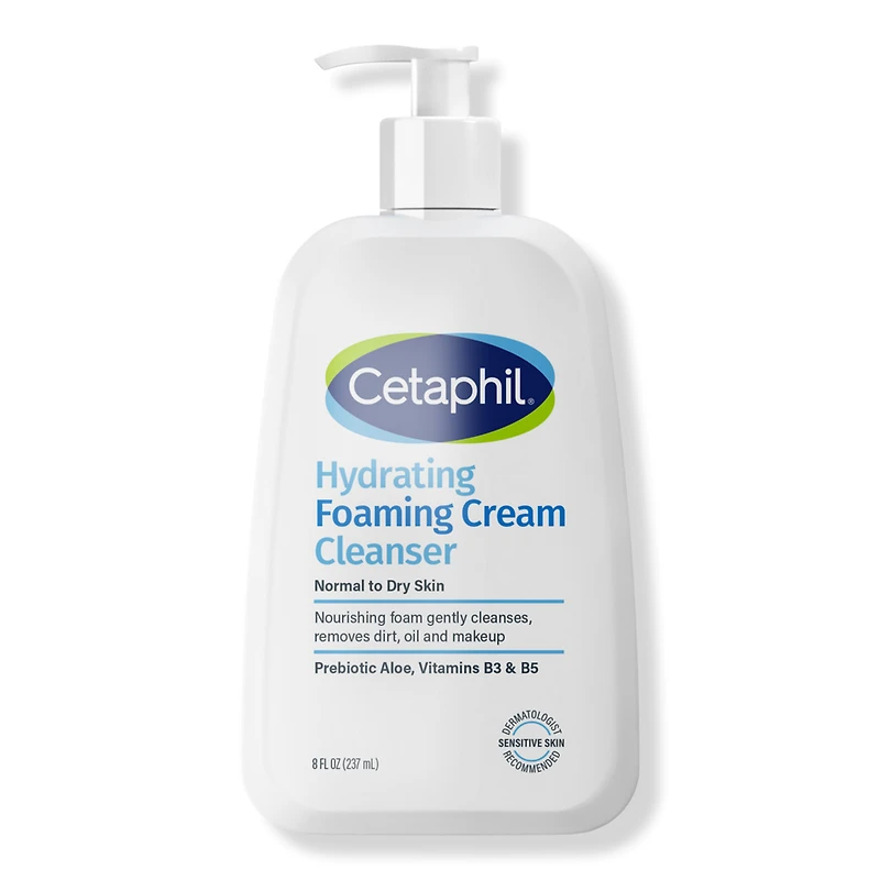 Cetaphil Hydrating Foaming Cream Cleanser