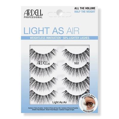 Ardell Light As Air Lashes #522 Multipack