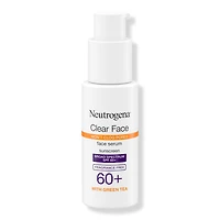 Neutrogena Clear Face Serum Sunscreen with Green Tea, SPF 60+