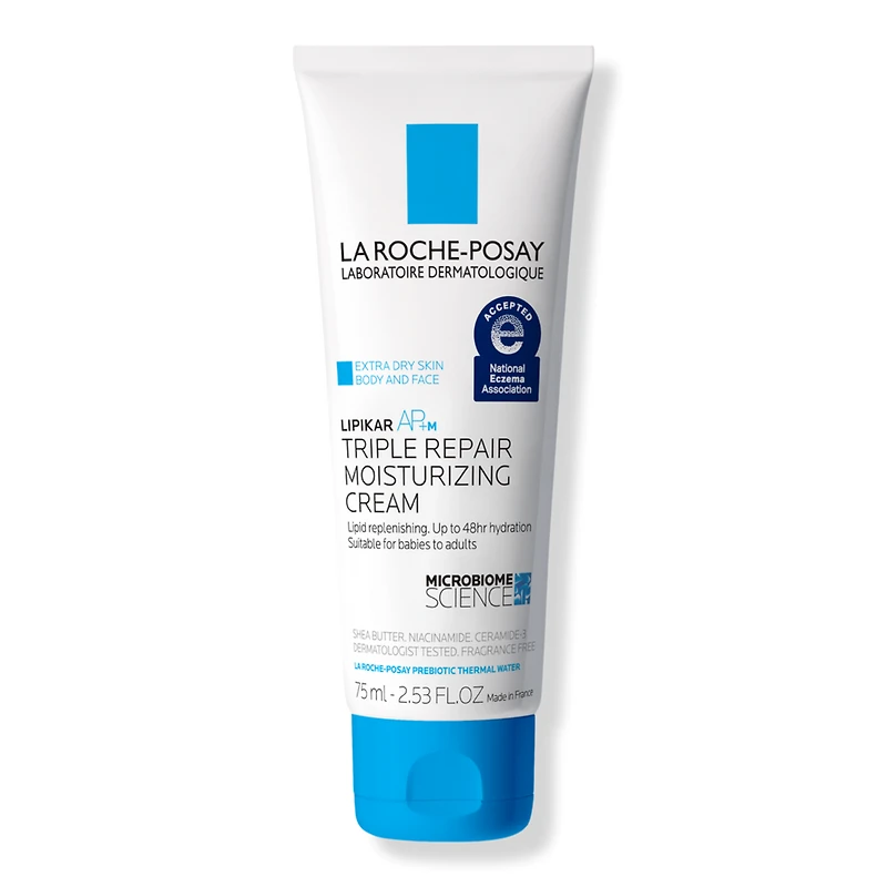 La Roche-Posay Lipikar AP+M Triple Repair Body Moisturizing Cream for Dry Skin - oz