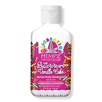 Hempz Buttercream Vanilla Cake Herbal Body Moisturizer - oz