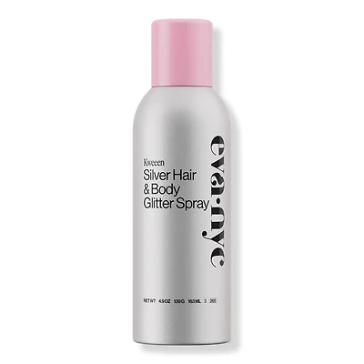 Eva Nyc Kweeen Silver Glitter Spray - 4.9 oz