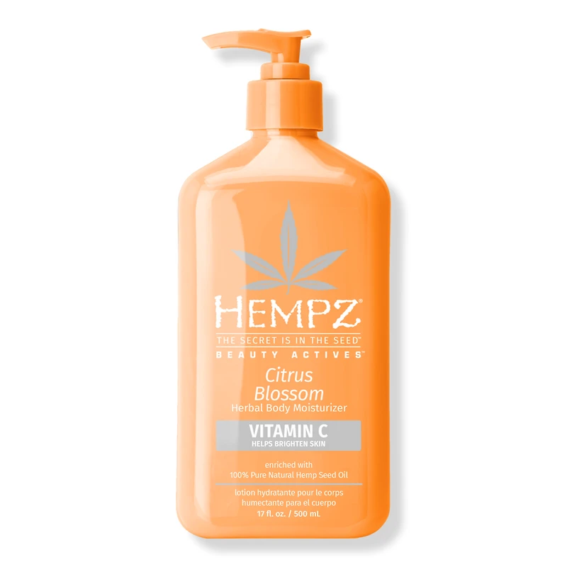 Hempz Citrus Blossom Herbal Body Moisturizer With Vitamin C - oz