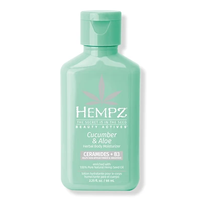 Hempz Cucumber & Aloe Moisturizer With Ceramides + B3 - oz