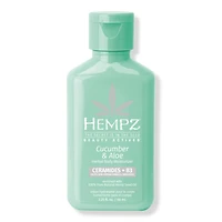 Hempz Cucumber & Aloe Moisturizer With Ceramides + B3 - oz