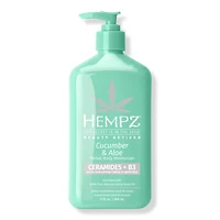 Hempz Cucumber & Aloe Moisturizer With Ceramides + B3 - oz