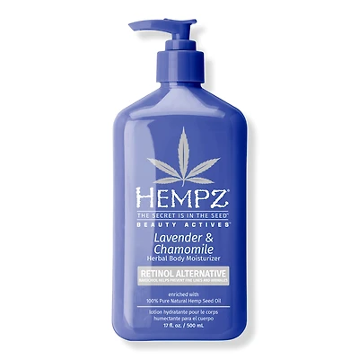 Hempz Lavender & Chamomile Moisturizer With Bakuchiol - 17.0 oz