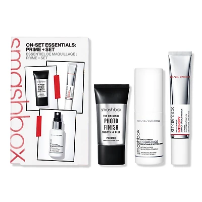 Smashbox On-Set Essentials: Primer + Setting Spray Trio
