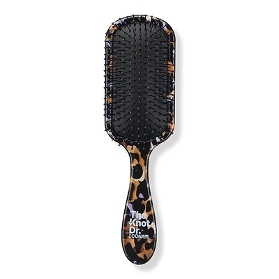 Conair The Knot Dr. Pro Brite Wet & Dry Detangler - Leopard Print