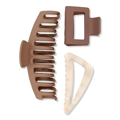 Kitsch Assorted Claw Clip Set - Oversized Claw Clip