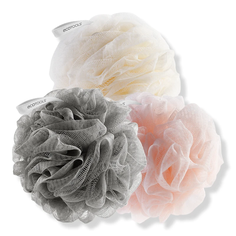 EcoTools 3 Pack Delicate EcoPouf Loofahs