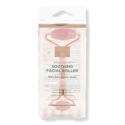 Earth Therapeutics Soothing Facial Roller Rose Quartz Stone