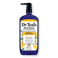 Dr Teal's Body Wash with Prebiotic Lemon Balm and Essential Oil Blend