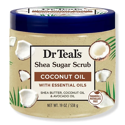 Dr Teal's Shea Sugar Body Scrub with Coconut Oil and Essential Oils