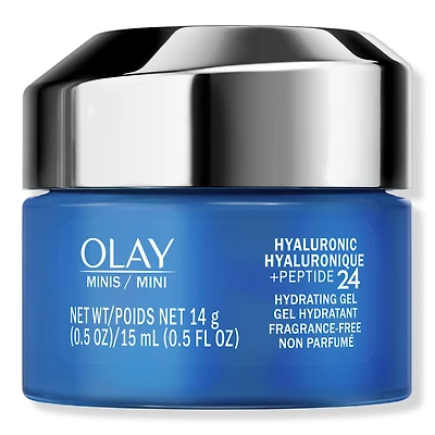Olay Mini Hyaluronic + Peptide 24 Hydrating Gel - 0.5 oz