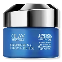 Olay Mini Hyaluronic + Peptide 24 Hydrating Gel - 0.5 oz