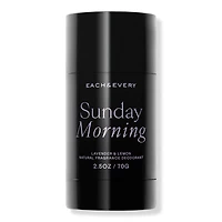 Each & Every Sunday Morning Lavender & Lemon Natural Fragrance Deodorant - 2.5 oz