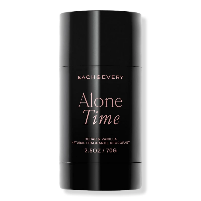 Each & Every Alone Time Cedar & Vanilla Natural Fragrance Deodorant