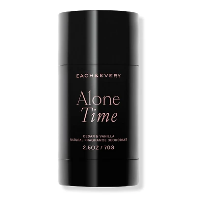Each & Every Alone Time Cedar & Vanilla Natural Fragrance Deodorant