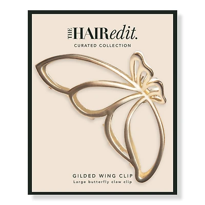 The Hair Edit Gold Gilded Wing Butterfly Claw Clip