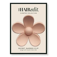 The Hair Edit Secret Garden Flower Claw Clip - Champagne