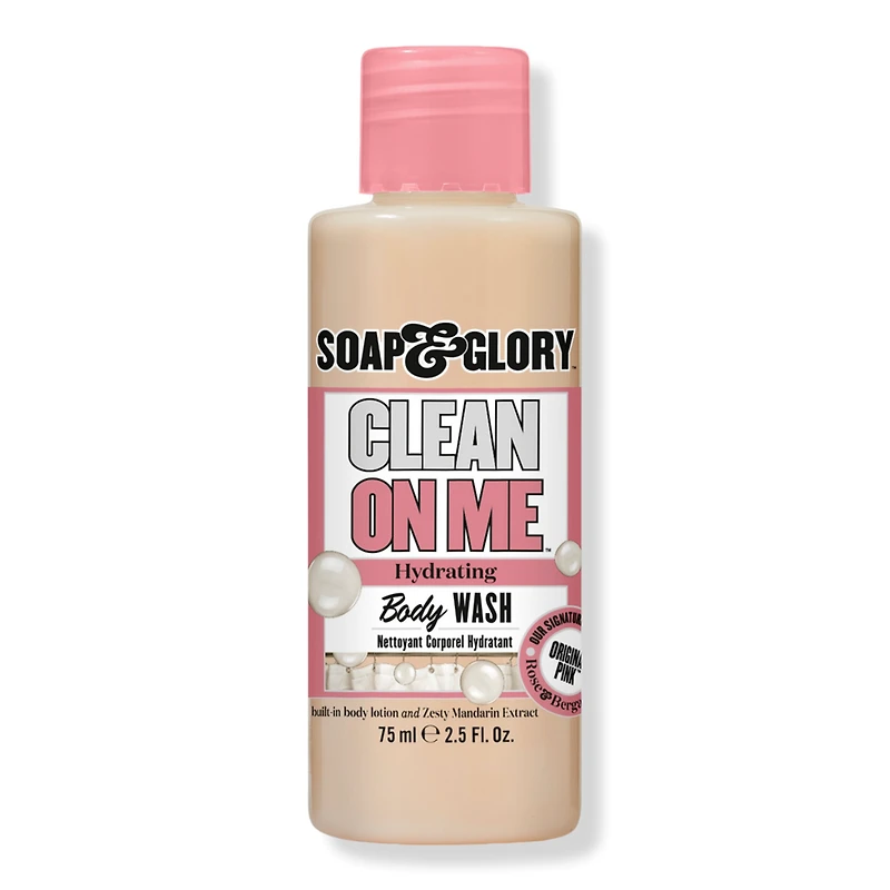 Soap & Glory Travel Size Original Pink Clean On Me Clarifying Body Wash