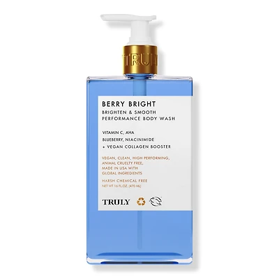 Truly Berry Bright Brighten & Smooth Pigment Treatment Body Wash