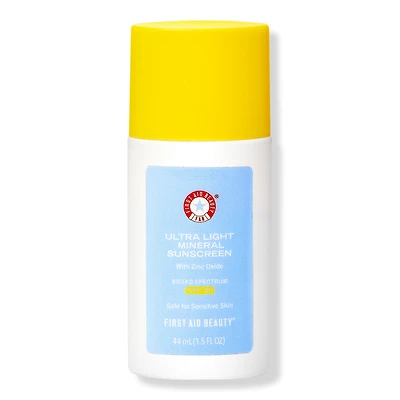 First Aid Beauty Ultra Light Mineral Sunscreen with Zinc Oxide SPF 30