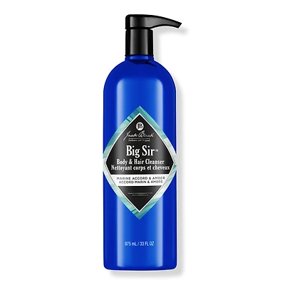 Jack Black Big Sir Body & Hair Cleanser with Marine Accord & Amber