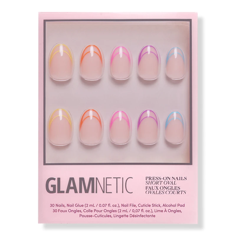 Glamnetic Neon Lights Press-On Nails