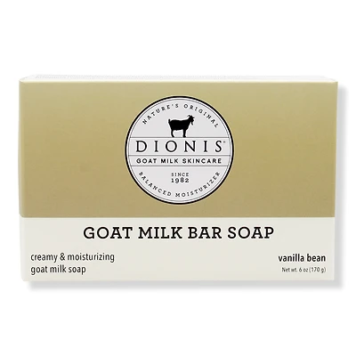 Dionis Goat Milk Bar Soap - Vanilla Bean