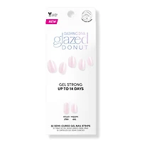 Dashing Diva Glazed Donut Semi Cured Gel Nail Strips