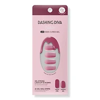 Dashing Diva Glazed Donut Semi Cured Gel Nail Strips