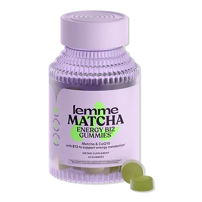 Lemme Matcha: Energy B12 Gummies