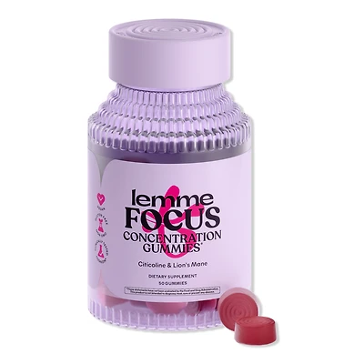 Lemme Focus: Concentration Gummies