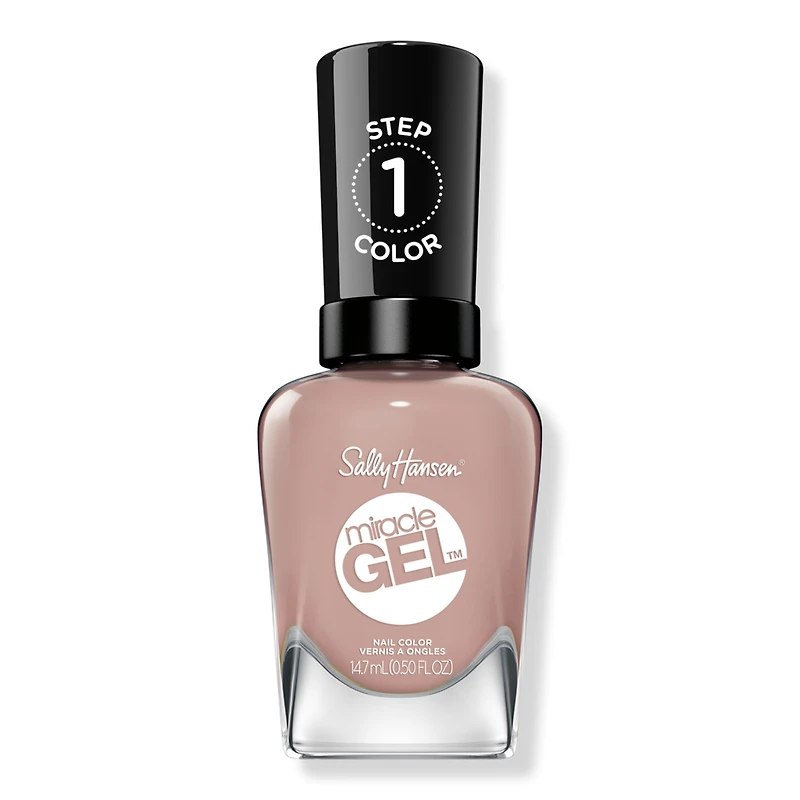 Sally Hansen Miracle Gel Nail Polish, Blacks, Whites, & Nudes