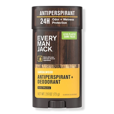 Every Man Jack Sandalwood Men's Antiperspirant Deodorant